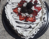 Foto del paso 5 de la receta: Torta de cumpleaños corazón ❤
