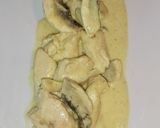 Une image de l'étape 6 de Poulet crème curry.
