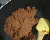 A picture of step 4 of Dudh Puli Rice dumplings cooked in milk.