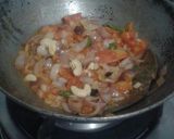 A picture of step 2 of Paneer Lababdar.