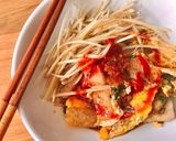 Hình bước làm 9 của món 💚 Bột Chiên Làm Từ Cơm Nguội (Vegetarian)