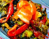 Foto del paso 7 de la receta: 🥗 ENSALADA 🥗 TIBIA DE 🍆BERENJENA 🍆 (ensalada griega)