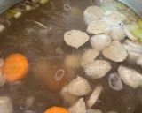 Foto langkah ke 4 dari resep Sop Daging Makaroni Bakso.