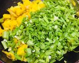 A picture of step 5 of Spring onion veg.