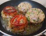 A picture of step 6 of Afghanistan / Pakistan Chapli Kabab (vegetarian version).