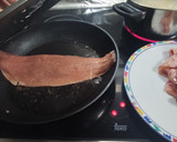 Foto del paso 3 de la receta: Tallarines con salmón 🐟 atún bacon 🐖 y aguacate. 🥑