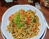 ठेच़ा चाऊमिन Thecha Chowmein रेसिपी चरण 10 फोटो