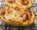 A picture of step 7 of Spaghetti Squash Lasagna Bowls.