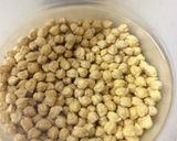 A picture of step 1 of Spicy chana chaat.