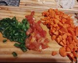 Foto del paso 1 de la receta: Lentejas con chorizo colorado y más