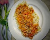 Foto langkah ke 6 dari resep Spaghetti Bolognaise (dg saus instan).