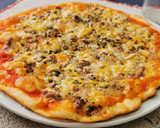 Foto del paso 5 de la receta: Pizza de Carne picada y Tocino ibérico