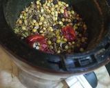 A picture of step 2 of Dahi baray masala.