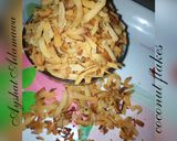 A picture of step 4 of Coconut flakes.