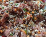 Hình bước làm 1 của món Bánh gối hình con cá