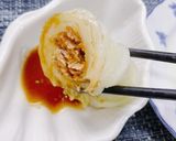 A picture of step 12 of Jade Cabbage Rolls – Lunar New Year Dish.