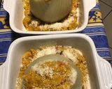 Une image de l'étape 13 de Fenouils farcis aux tomates aubergine curcuma et fromage.