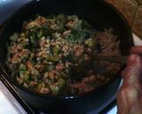 Foto del paso 5 de la receta: Cebada perlada con text. de soja y verduras