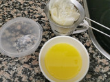 Medallons de rap amb salsa holandesa de'ametlles