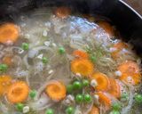 A picture of step 5 of Chicken Soup.