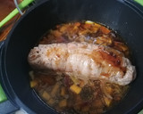 Foto del paso 7 de la receta: Solomillo relleno de ciruelas y pistachos al Pedro Ximénez