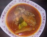 Gambar langkah 3 resipi Asam Pedas Ayam.