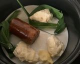 Gambar langkah 1 resipi Pengat Durian Gula Melaka.