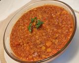 Vegán vörös lencse bolognai🍜 recept fázis 4 fotója