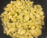 Foto del passaggio 3 della ricetta Paccheri ripieni di crema di patate e baccalà, su fonduta dì parmigiano