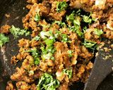 A picture of step 7 of Chingri Mach Bata (Prawn Chutney).