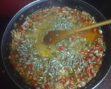 Foto del paso 3 de la receta: Calabacines gratinados y rellenos de jamón cocido y pipas