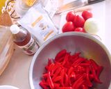 Hình bước làm 1 của món Tương ớt cà chua mịn thơm ngon