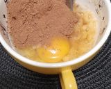 Foto do passo 2 de Brownie Saudável de Micro-ondas de 3 ingredientes