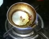 A picture of step 4 of Mint Raita.