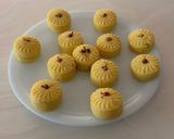 A picture of step 9 of Panchamrut Peda.