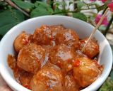 Foto langkah ke 7 dari resep Cilok Gajih Bumbu Kacang.