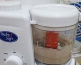 Foto langkah ke 3 dari resep Bubur MPASI 6 bulan menu 4 bintang simple menggunakan slowcooker.