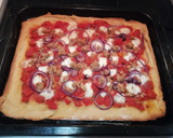 Foto del paso 5 de la receta: Pizza casera con atún y cebolla 🇮🇹