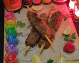 A picture of step 10 of Turkish adana kabab 😍🇹🇷.
