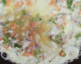 वेजिटेबल ऑमलेट (Vegetable Omelette recipe in Hindi) रेसिपी चरण 3 फोटो