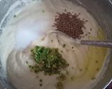 A picture of step 2 of Dahi Vada.