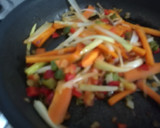 Foto del paso 1 de la receta: Papillote de merluza en alga nori, con noodles y salsa de curry