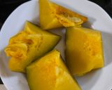 Foto langkah ke 1 dari resep Bomboloni Labu Kuning.