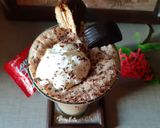 A picture of step 5 of Chocopie Milkshake with Icecream.