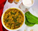 Palak Daliya Khichdi recipe step 5 photo
