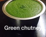 A picture of step 2 of Coriander chutney..!!!🍃🍃 frozen recipe.