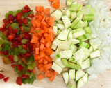 Foto del paso 1 de la receta: Arroz con verduras