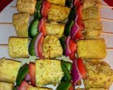 A picture of step 7 of Tofu Kebab.