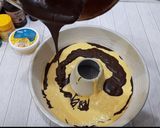 Foto langkah ke 8 dari resep Bolu marmer coklat (OVEN TANGKRING).