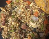 A picture of step 5 of Stir fried rice.